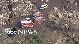 More than a dozen still missing in California mudslides