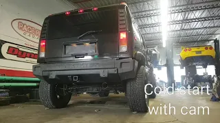 Cammed Hummer Choppy idle LS Power!