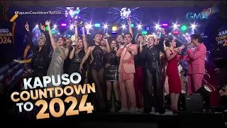 Kapuso Countdown to 2024: Kapuso stars, sabay-sabay sinalubong ang BAGONG TAON! [FULL CELEBRATION]