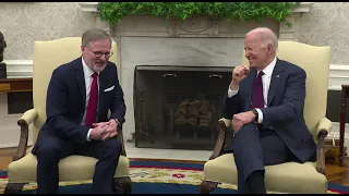 President Biden Holds Bilateral Meeting with Prime Minister Petr Fiala of the Czech Republic 4.15.24