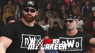 WWE 2K19 My Career Mode - Ep 2 - nWo Invades NXT!