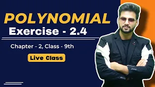 Exercise 2.4 Q1 to Q4 | Polynomial | chapter 2 | Maths | Class 9 CBSE