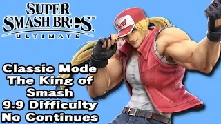 Super Smash Bros. Ultimate (Classic Mode 9.9 Intensity No Continues | Terry Bogard)