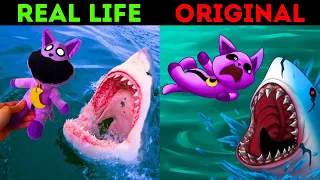 The Best TikTok of CatNap | REAL LIFE vs ORIGINAL | Poppy PlayTime Chapter 3