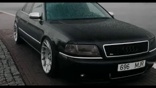 Rainy day with Rasmus’s static audi S8 on LIMITED EDITION VOSSEN VLE-1 (Short) | 4K