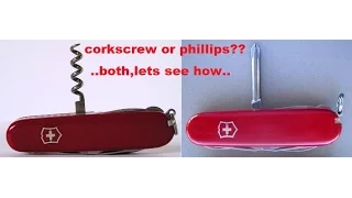 victorinox hack-corkscrew or phillips??both..turn any sak to cybertool (vid No56)