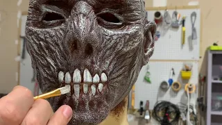 Painting a Latex Mask Without an Airbrush