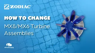 How To Change Your Zodiac MX8/MX6 Turbines into Cyclonic Scrubbing Turbines