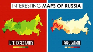 Interesting Maps Of RUSSIA That Teach Us About The Country