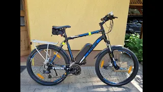 How to convert a normal MTB into an e-bike, i.e. TSDZ2 installation.