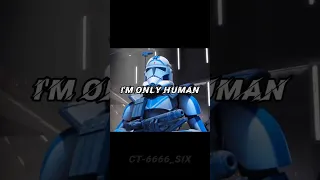 I'm only human #starwars #clonewars #shorts