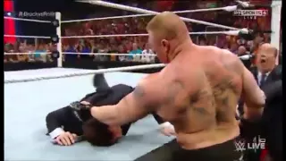 Michael Cole did not believe Brock Lesnar's F5 hurts