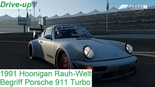 Drive-up - 1991 Hoonigan Rauh-Welt Begriff Porsche 911 Turbo