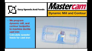 Dynamic Mill and Contour - Mastercam 2020