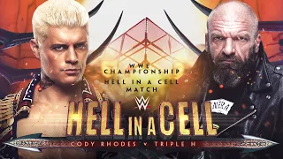 Cody Rhodes vs. Triple H | WWE Championship Hell In A Cell Match
