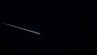 SpaceX's Dragon reentry over Carnes, Mississippi. Sonic boom came 3 minutes after video.