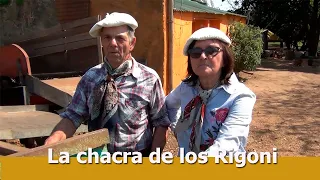 La chacra de los Rigoni  -  máquinas y carros antiguos - Finca El Pez - Santa Ana - Entre Ríos