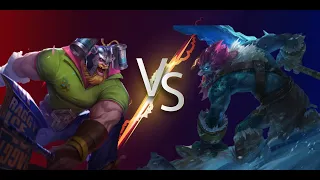 FULL BUILD TEST! TRUNDLE VS OLAF!!!