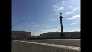 Парад Победы на Дворцовой площади 9 мая 2016 года