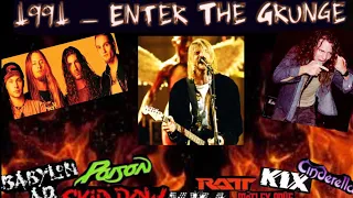 1991 - “Enter The Grunge” (Part 1) - 80’s Rockers Talk The Fall Of Hair Metal