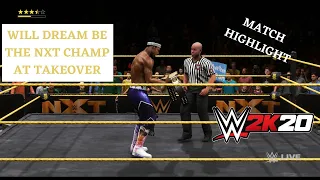 Adam Cole Vs Velveteen Dream at Takeover In Your House for the NXT Title - Highlight Prediction 2K20