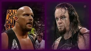 The Undertaker w/ Paul Bearer vs Stone Cold Steve Austin WWF Title Match 6/28/99 (1/2)