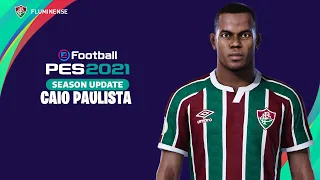 Caio Paulista PES 2021 - How to create | Como fazer