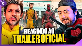 REAGINDO AO TRAILER DE DEADPOOL E WOLVERINE!