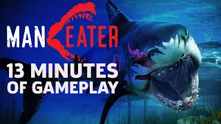 First 13 Minutes Of Maneater Gameplay