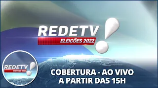 REDETV! - ELEIÇÕES 2022 - COBERTURA 1º TURNO (02/10/2022)