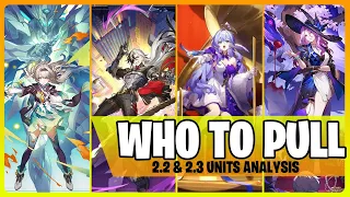 Which Unit is the *BEST FOR YOUR ACCOUNT*  | (Robin, Boothill, Jade, Firefly Kit Analysis)