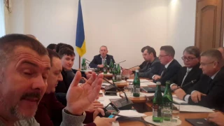 Засідання Комітету з питань національної безпеки і оборони щодо корупції в Укроборонпром. Частина 1