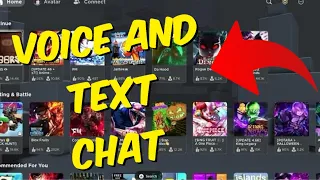 How To Game Chat, Voice Chat & Message Friends On Roblox For PS4 / PS5