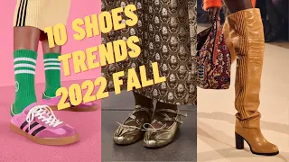 10 Shoes Trends 2022 Fall-Winter. Fall Winter Shoe Fashion Ideas and Inspirations.