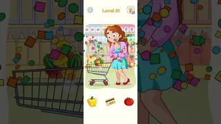 dop 3   level 81      put fruits in the basket #dop3gameplay #gameplay #games #viral #shortvideo