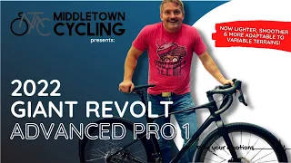 2022 GIANT REVOLT ADVANCED PRO 1 700C - @MiddletownCycling  [LIGHTER, SMOOTHER & MORE ADAPTABLE!!]