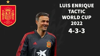 FIFA23-HOW TO PLAY LIKE LUIS ENRIQUE SPAIN WORLD CUP 2022 FORMATION TACTICS AND INSTRUCTIONS