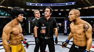Bruce Lee vs. Jose Aldo - EA Sports UFC 3 - Dragon Fight 🔥🐲