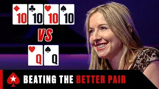 EPIC Deaths by QUADS - Part II ♠️ PokerStars