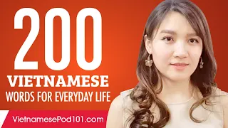 200 Vietnamese Words for Everyday Life - Basic Vocabulary #10