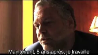 Vincent D'onofrio leaving Criminal Intent Interview