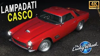 LAMPADATI CASCO - великолепный автомобиль на подиуме казино