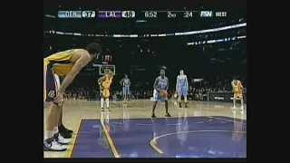 Earl Boykins 24 Points 3 Ast @ Lakers, 2006-07.