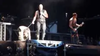 Rammstein - Live Helsinki 29.06.2013 - Rammstein (intro) + Bueck Dich