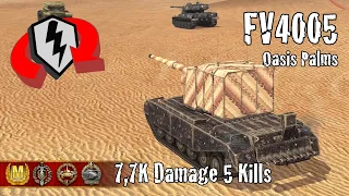 FV4005  |  7,7K Damage 5 Kills  |  WoT Blitz Replays