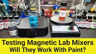 Testing Magnetic Lab Mixers - Will They Work With Paint?