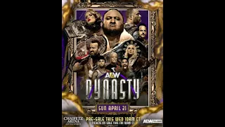 AEW Dynasty 2024 PPV Review