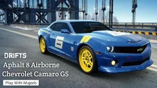 Chevrolet Camaro Gs Drifts | Asphalt 8 Airborne 2021 #Shorts
