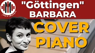 Barbara - Göttingen (PIANO COVER) + Partition