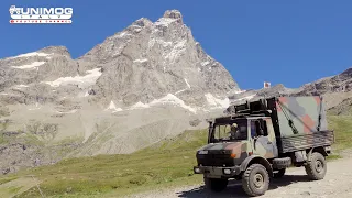 Unimog meeting in Breuil - Cervinia ( Italy ) July 2022